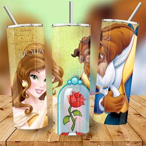 tumbler design with beast. please meaase me with design .