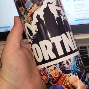 spare printed tumbler.