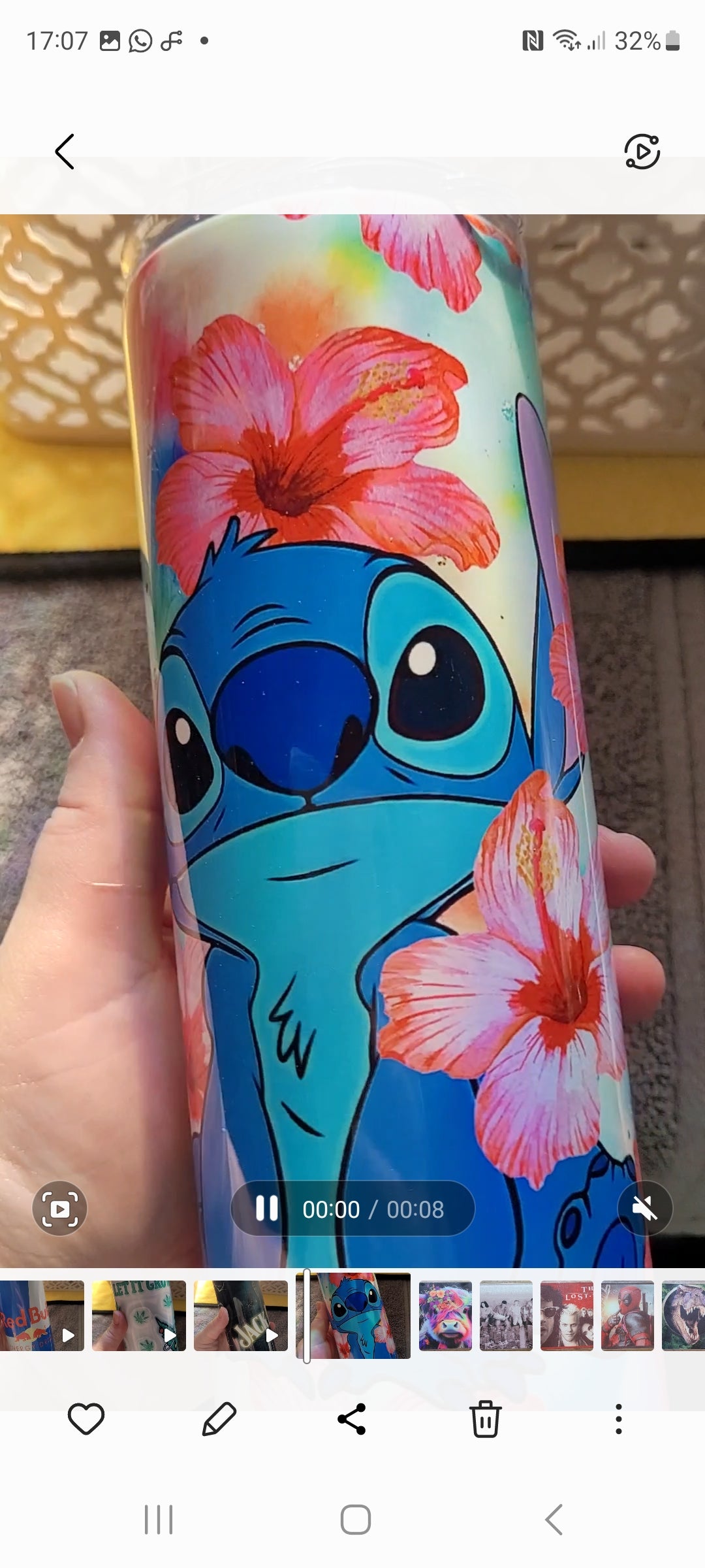Whoopsie tumblers
