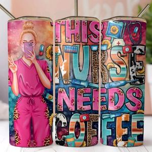 nurse coffee tumbler