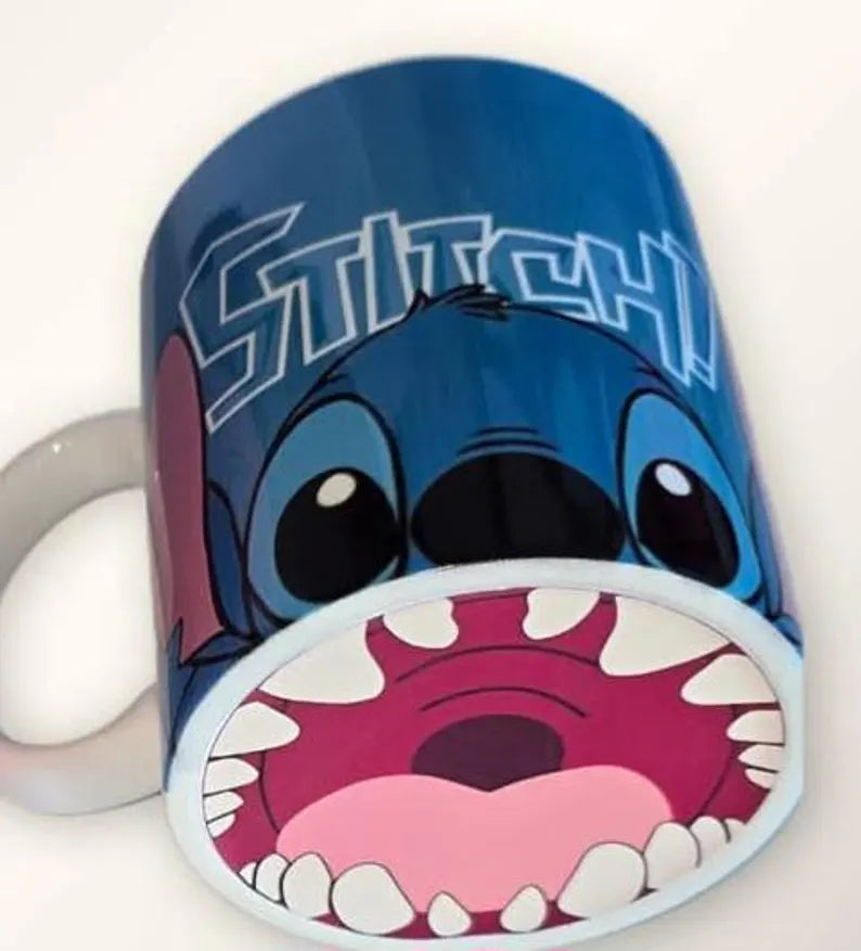 Mouth mug digital design,