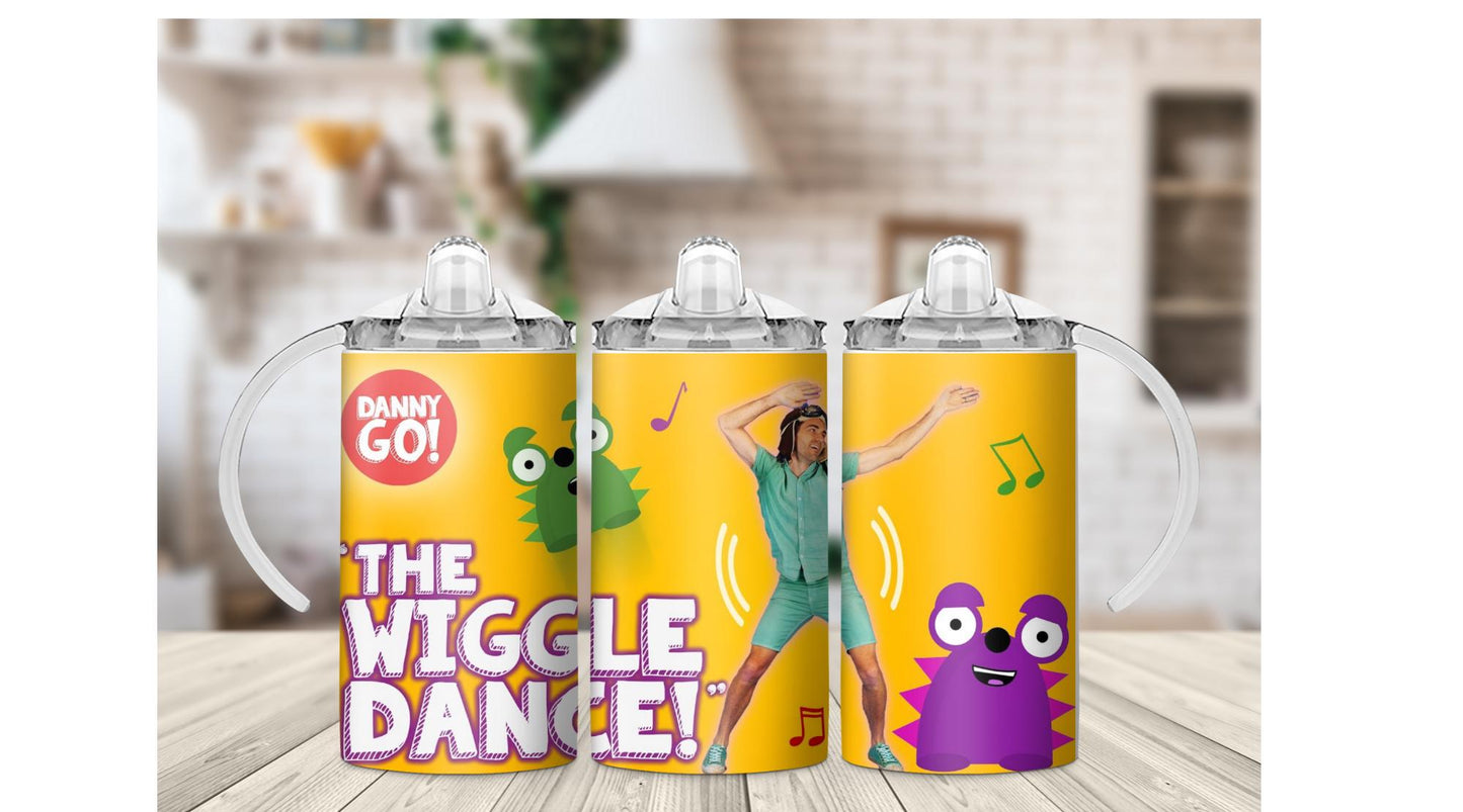 12oz Danny Go Kids Sippy Cup Wrap digital download x5