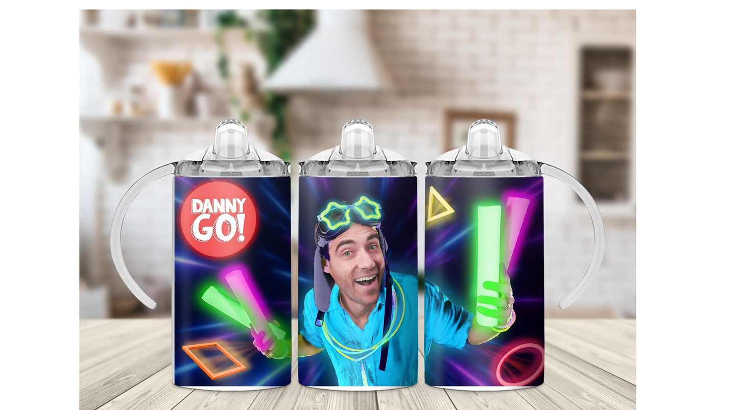 12oz Danny Go Kids Sippy Cup Wrap digital download x5