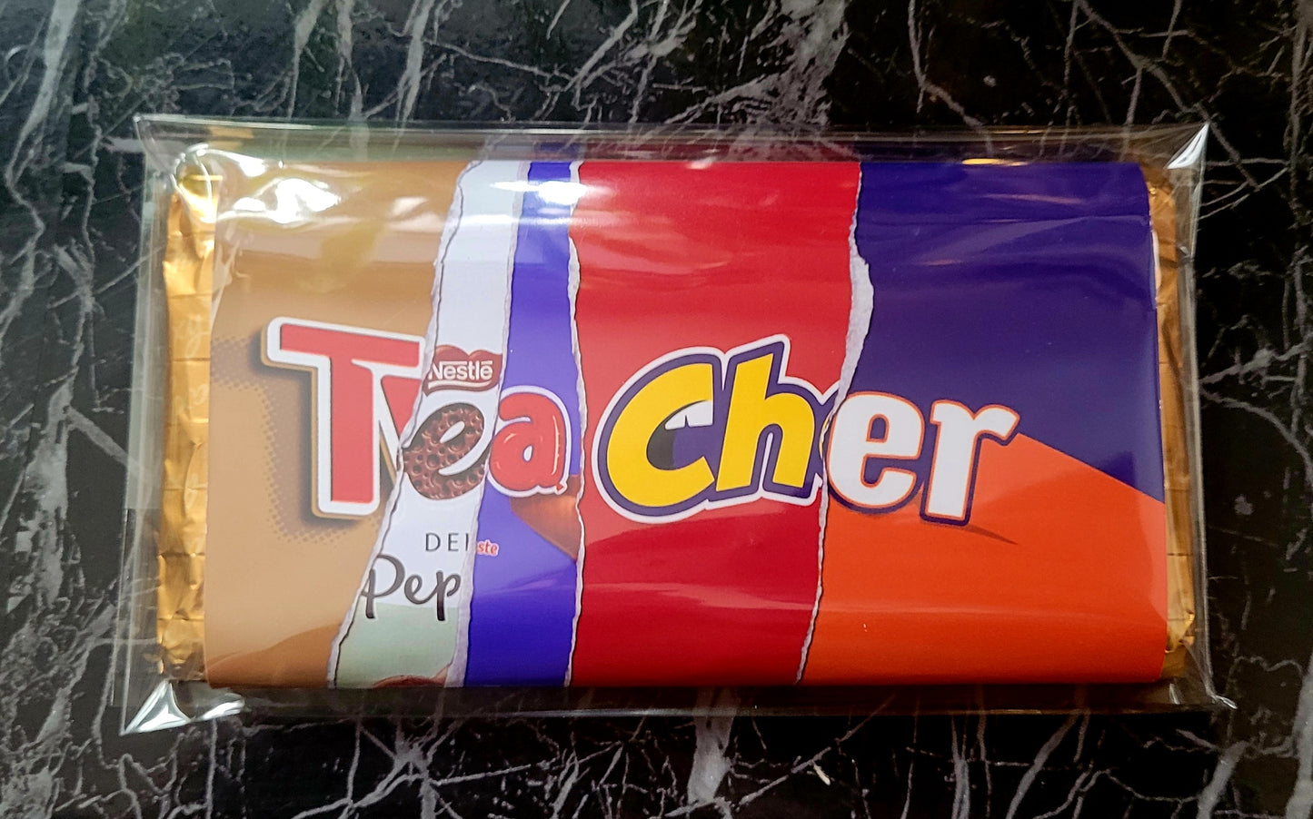 Teacher chocolate bar