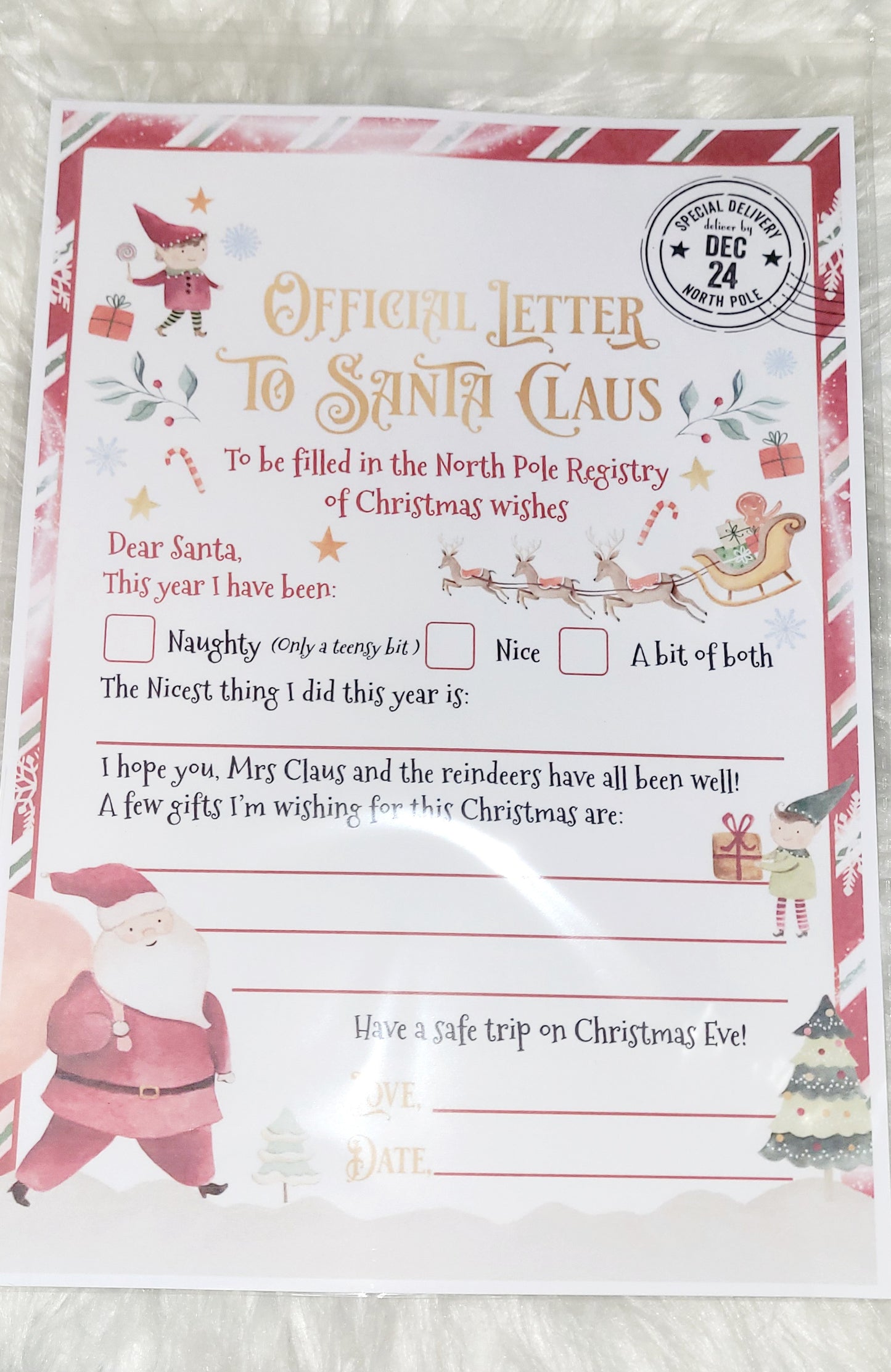 Letter to santa