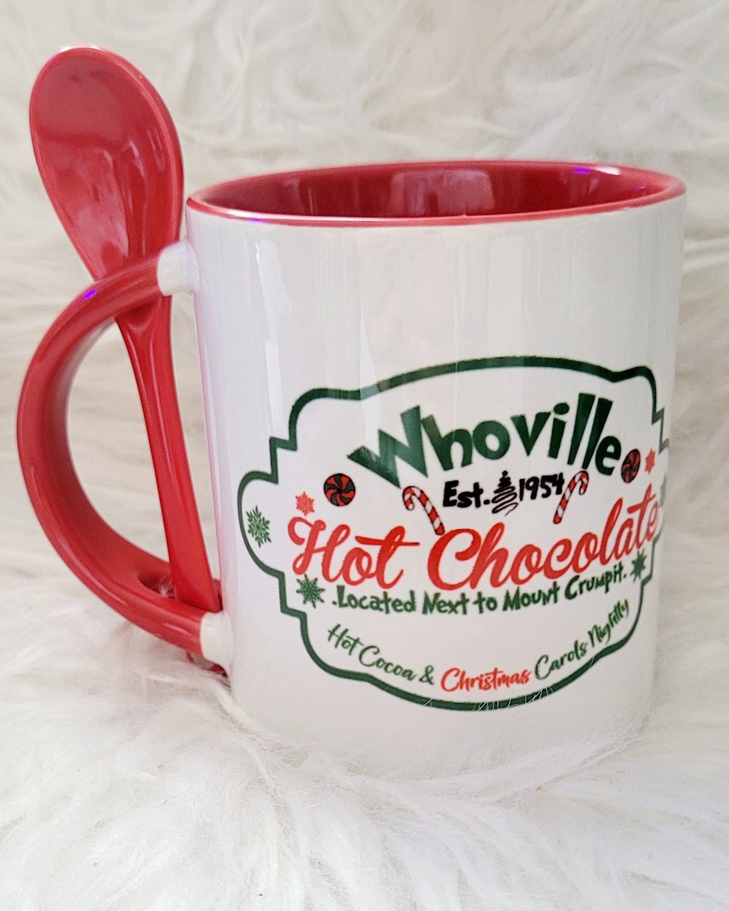 Whoville mug with spoon