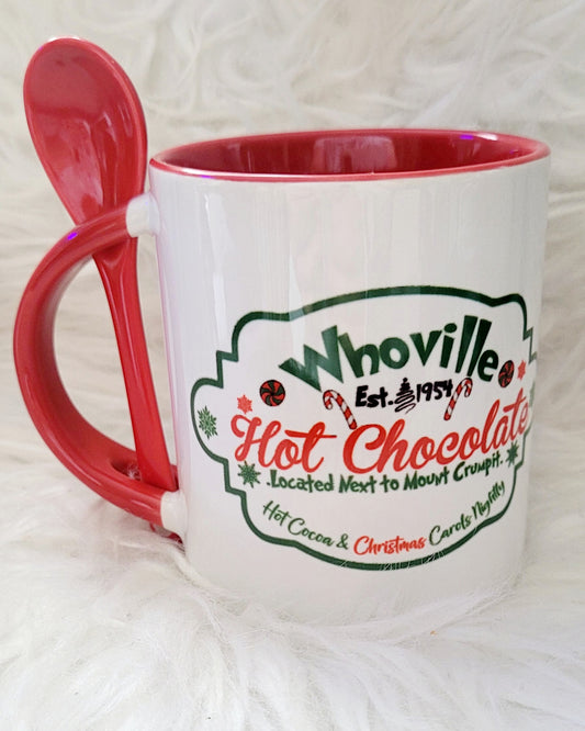 Whoville mug with spoon