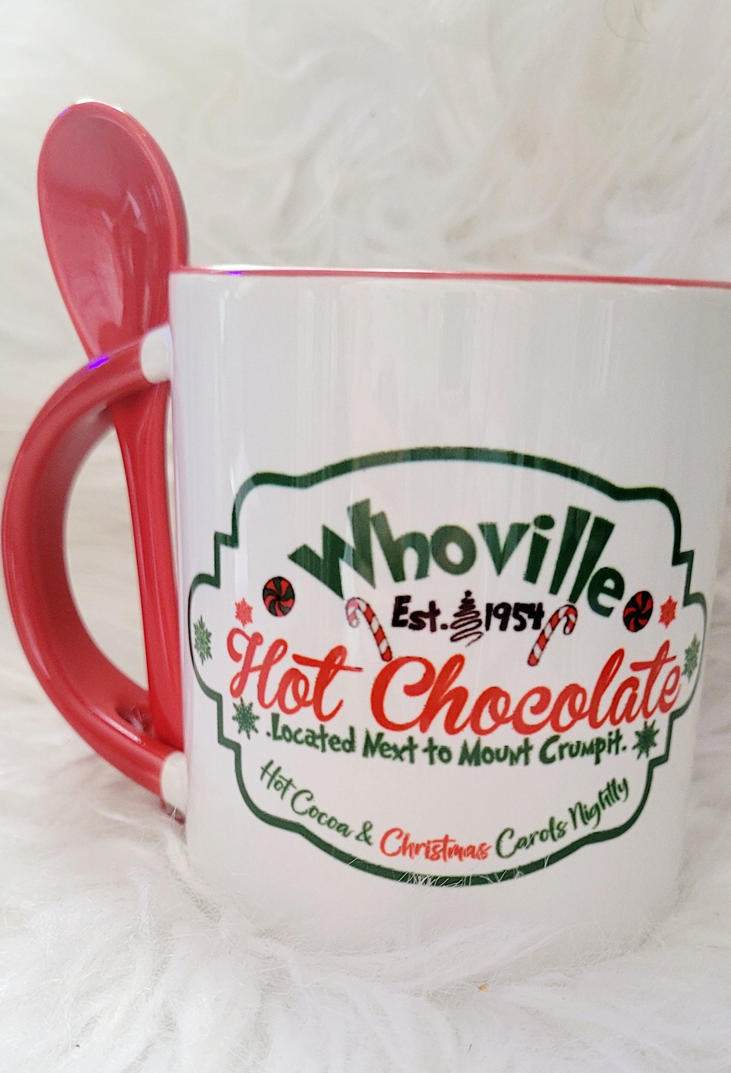 Whoville mug with spoon