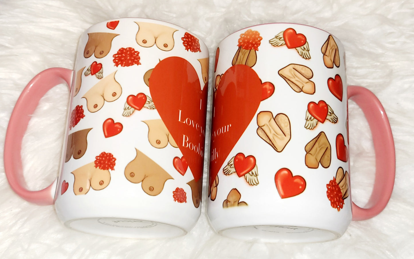 Novelty valentines mugs