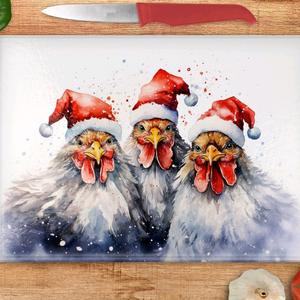 20x28cm glass chopping boards