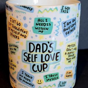 dads self love mug