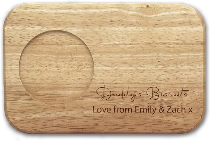 Personalised tea and biscuit board