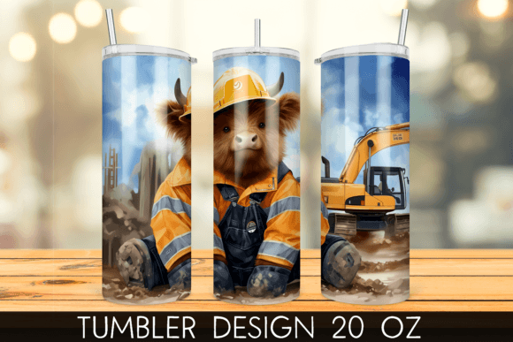 Highland cow 20oz tumblers