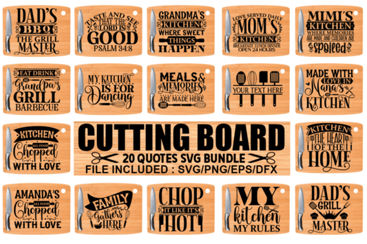 About Cutting Board Svg Bundle,cutting Board Graphic