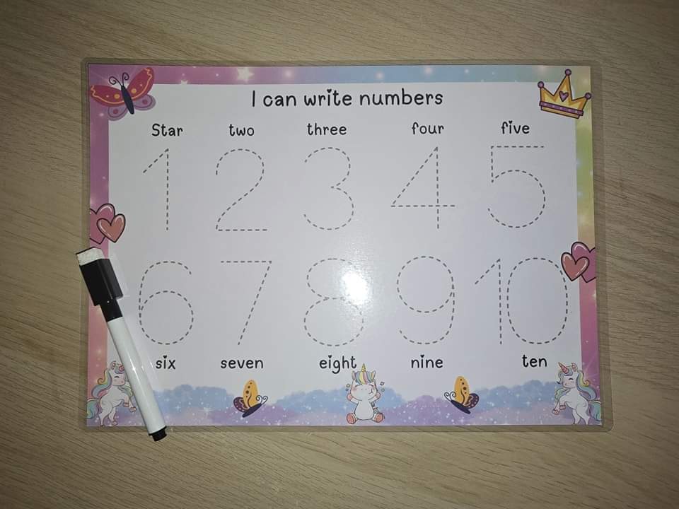 Personalised learn with me folders