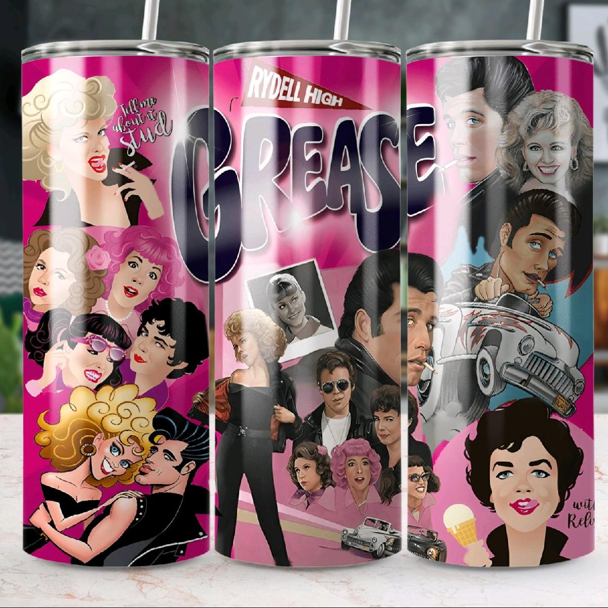 Grease 20oz tumbler