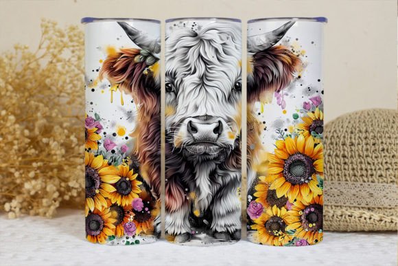 Highland cow 20oz tumblers