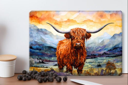 Highland chopping board