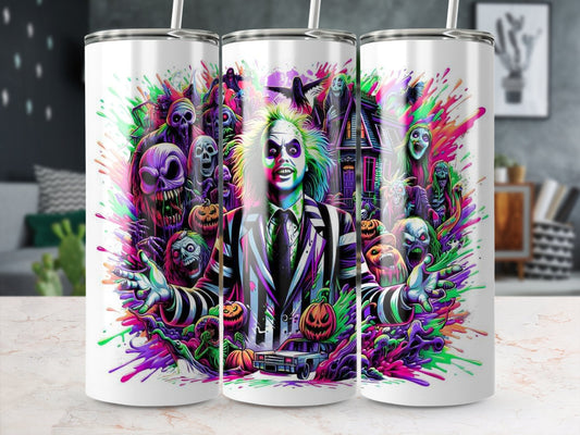 Beetlejuice 20oz tumbler