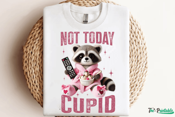 Not Today Cupid PNG, Valentine's Day Png