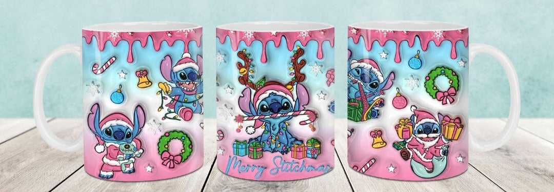 Stitch mug 15oz free shipping