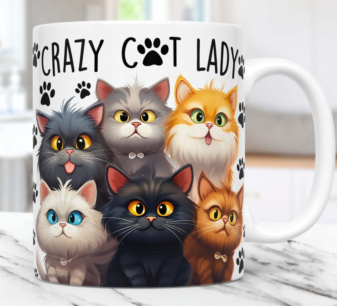 Crazy cat lady