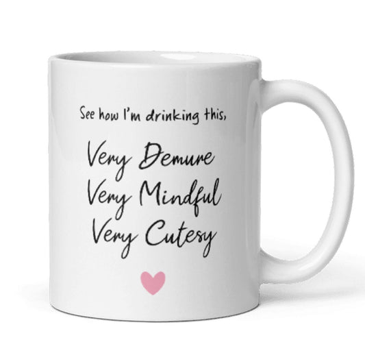 Very Demure mug