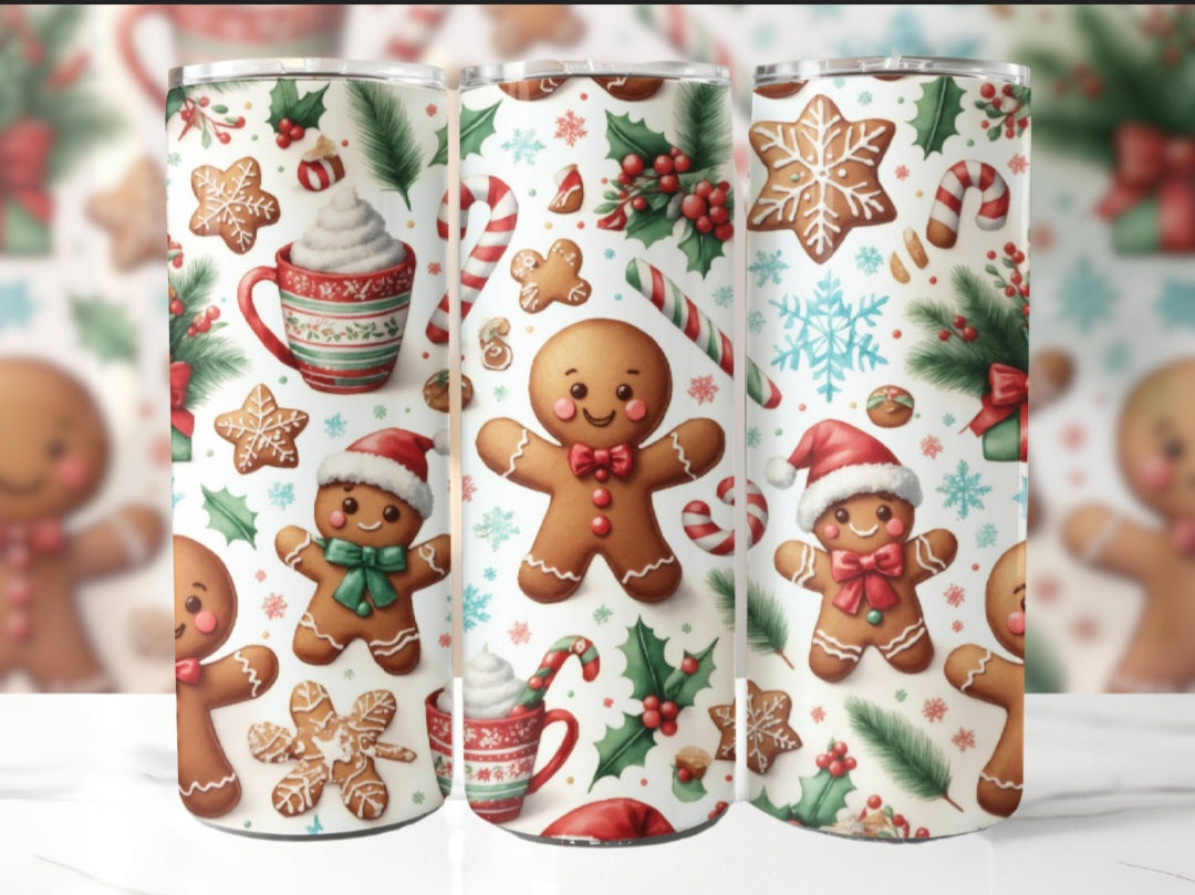 Gingerbread tumbler collection