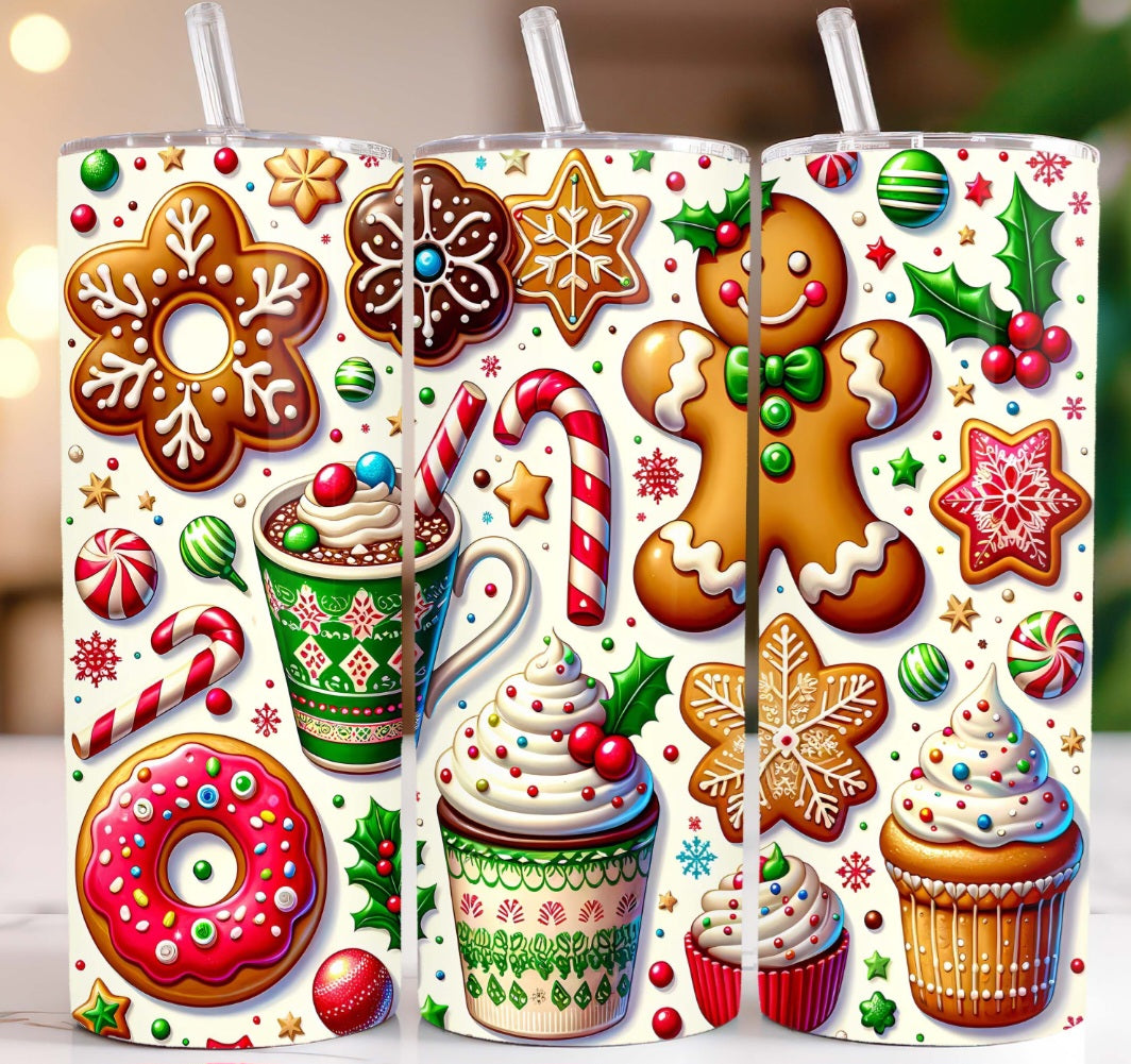 Gingerbread tumbler collection