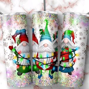 christmas light gonk 20oz tumbler