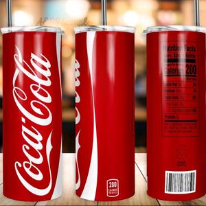 original coke design tumbler