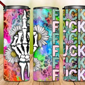 mixed themed 20oz sublimation tumbler wraps