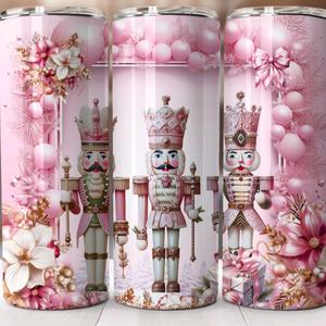 pink nutcracker tumbler