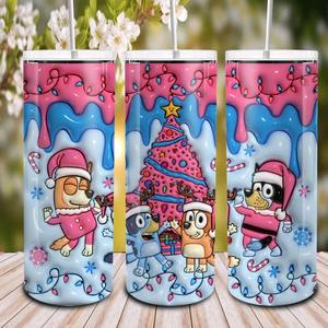 3d effect 20oz tumbler