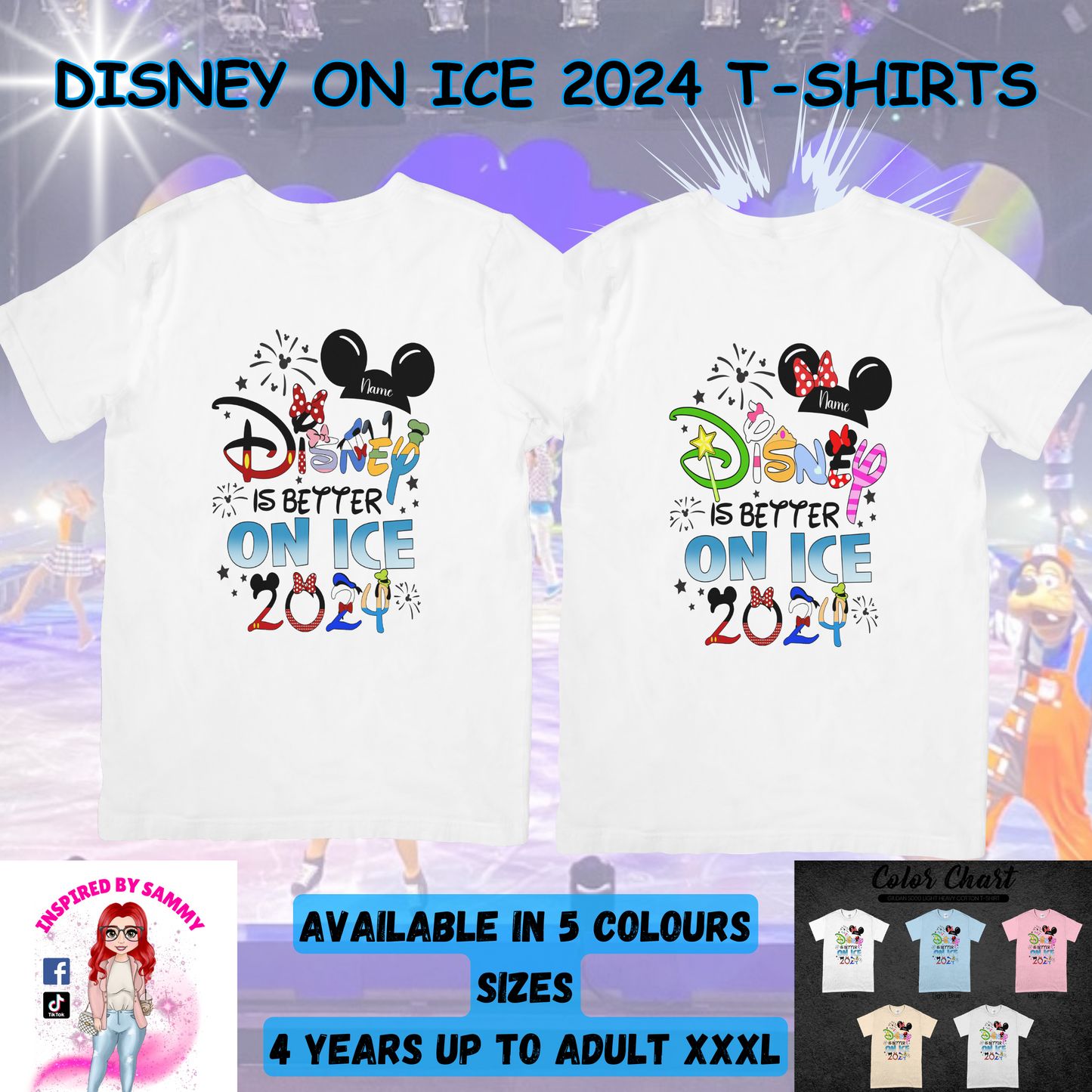 Disney on ice 2024 t shirts.