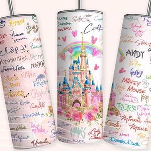 Disney signiture tumbler