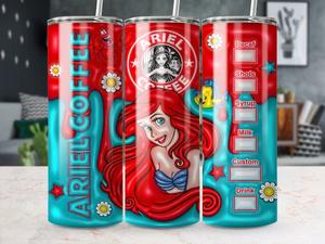 Mermaid tumbler 20oz