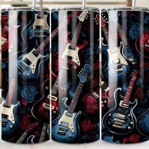 Guitar 20oz tumbler