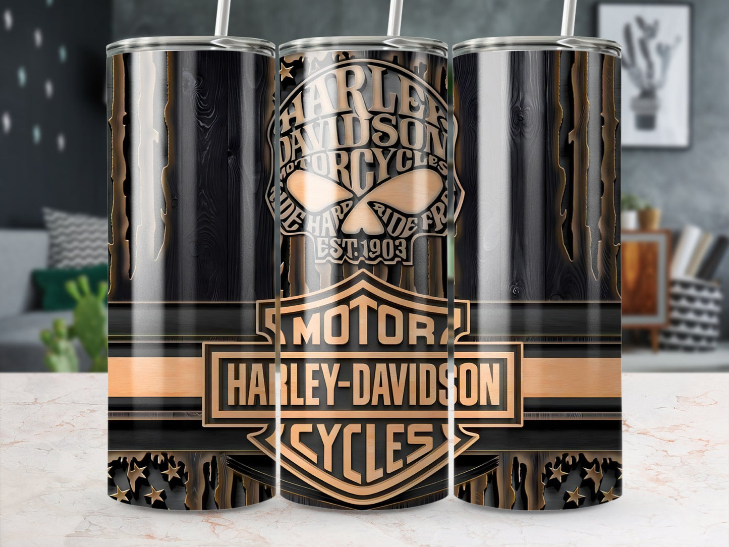 Harley Davidson tumbler