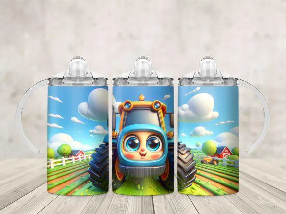 12oz Kids Sippy Cup Wrap digital downloads x10