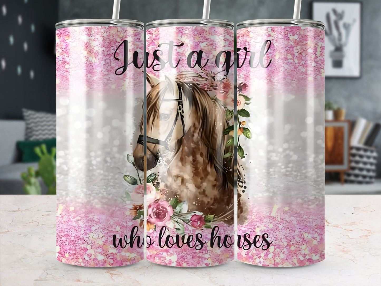 Just a horse tumbler