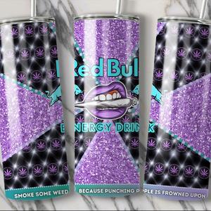 Drink themed 20oz tumbler sublimation wrpas